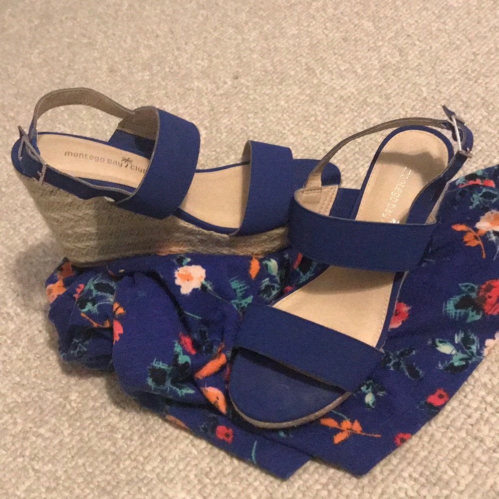 Montego Bay Club Espadrille wedges